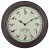 Esschert Design Clock with Birdsounds - Nature Inspired Decor