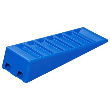 ProPlus 2-Piece Caravan Leveller Set - 75mm Plastic Blue