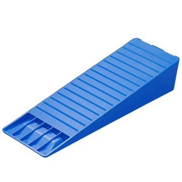 ProPlus 2-Piece Caravan Leveller Set - 75mm Plastic Blue