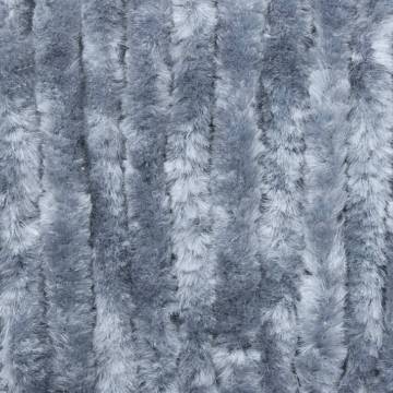 Insect Curtain Silver 90x200 cm - Flexible Chenille Design