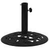 Umbrella Base Black 40x40x32 cm Cast Iron Colour black Size 40 x 40 x 32 cm Quantity in Package 1 