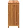 Garden Console Table - Solid Wood Acacia 110x35x75 cm