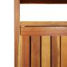 Garden Console Table - Solid Wood Acacia 110x35x75 cm