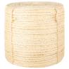 Durable 100% Sisal Rope 6mm x 50m - Ideal for Various Uses