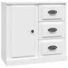 White Engineered Wood Sideboards - 3 pcs for Your Home