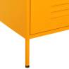 Mustard Yellow Chest of Drawers - Modern Steel Storage