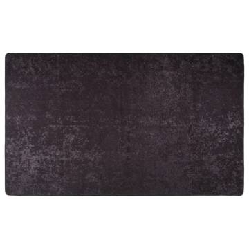 Washable Rug 120x180 cm - Anthracite Anti-Slip | Hipo Market