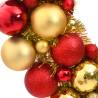 Christmas Wreath Red and Gold 45 cm - Festive Home Decor