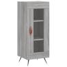 Stylish Grey Sonoma Highboard - 34.5x34x180 cm | Hipo Market