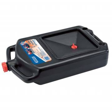 Draper Tools Portable Oil Drain Pan 8L - Efficient Oil Management