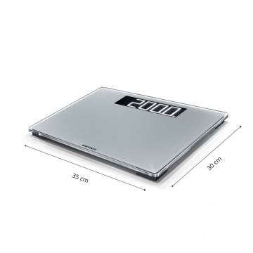 Soehnle Bathroom Scales Style Sense Comfort 600 - 200 kg Silver