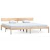 Solid Wood Pine Bed Frame 180x200 cm - Super King Size