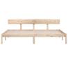 Solid Wood Pine Bed Frame 180x200 cm - Super King Size