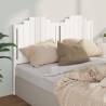 Bed Headboard White 156x4x110 cm Solid Wood Pine Colour white Size 156 x 110 cm Quantity in Package 1 