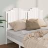 White Solid Wood Bed Headboard - 156x4x110 cm | Hipomarket