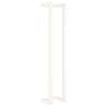 Stylish White Towel Rack 23x18x110 cm - Solid Pine Wood