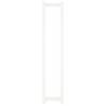 Stylish White Towel Rack 23x18x110 cm - Solid Pine Wood