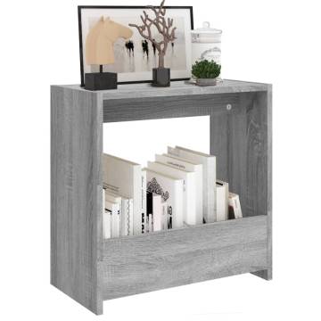 Stylish Grey Sonoma Side Table - Perfect for Any Living Room