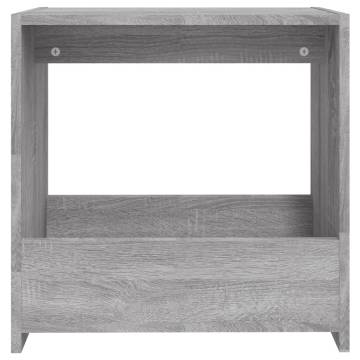 Stylish Grey Sonoma Side Table - Perfect for Any Living Room