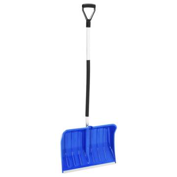 Snow Shovel Blue 145 cm Aluminium - Efficient Snow Removal