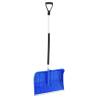 Snow Shovel Blue 145 cm Aluminium - Efficient Snow Removal