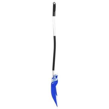 Snow Shovel Blue 145 cm Aluminium - Efficient Snow Removal