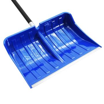 Snow Shovel Blue 145 cm Aluminium - Efficient Snow Removal