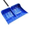 Snow Shovel Blue 145 cm Aluminium - Efficient Snow Removal