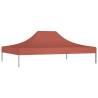 Party Tent Roof 4x3 m Terracotta - Durable & Weather-Resistant