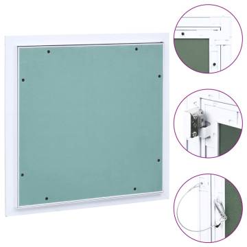 Access Panel with Aluminium Frame & Plasterboard 400x400 mm