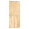 NARVIK Solid Pine Wood Door - 95x210 cm - Hipomarket