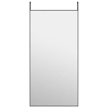 Door Mirror Black 50x100 cm - Stylish & Practical Decor