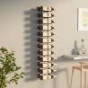 Wall Mounted Wine Rack for 24 Bottles White Iron Colour white Quantity in Package 1 Number of 24 Number of Bottles 