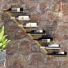 Wall-mounted Wine Rack for 7 Bottles Gold Metal Colour gold Quantity in Package 1 Number of Number of Bottles 