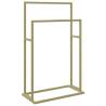 Freestanding Gold Towel Rack - Stylish Bathroom Storage