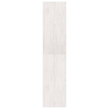 Book Cabinet Room Divider - White Pinewood | HipoMarket UK