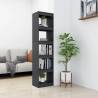 Stylish Grey Book Cabinet & Room Divider - Hipomarket