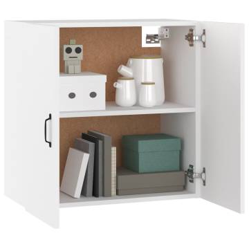 Wall Cabinet White 60x31x60 cm - Stylish & Practical Storage