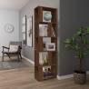 Book Cabinet Brown Oak - Stylish Storage Solution | Hipo Market