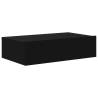 Stylish LED TV Cabinet - Black 60x35x15.5 cm | HipoMarket UK