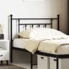 Metal Headboard Black 100 cm Colour black Size 100 cm Quantity in Package 1 