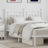 Metal Headboard White 150 cm Colour white Size 150 cm Quantity in Package 1 