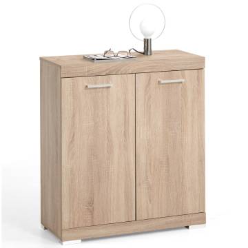 FMD Oak Dresser with 2 Doors - Versatile Storage Solution