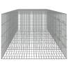 Durable 6-Panel Rabbit Cage | Galvanised Iron 327x79x54 cm