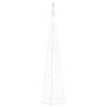 Acrylic Decorative LED Light Cone - Cold White, 90 cm