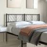 Metal Headboard Black 135 cm Colour black Size 135 cm Quantity in Package 1 