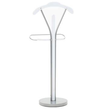 Suit Stand 45x35x107 cm - Stylish White Clothing Rack