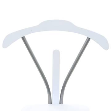 Suit Stand 45x35x107 cm - Stylish White Clothing Rack