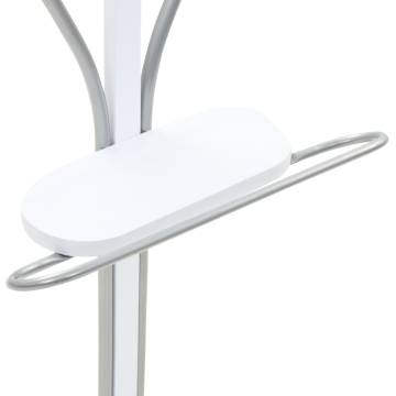 Suit Stand 45x35x107 cm - Stylish White Clothing Rack