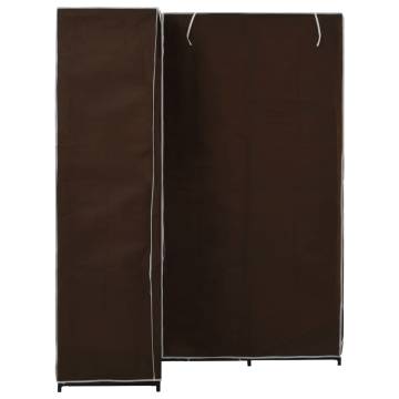 Corner Wardrobe Brown 130x87x169 cm - Space Saving Solution